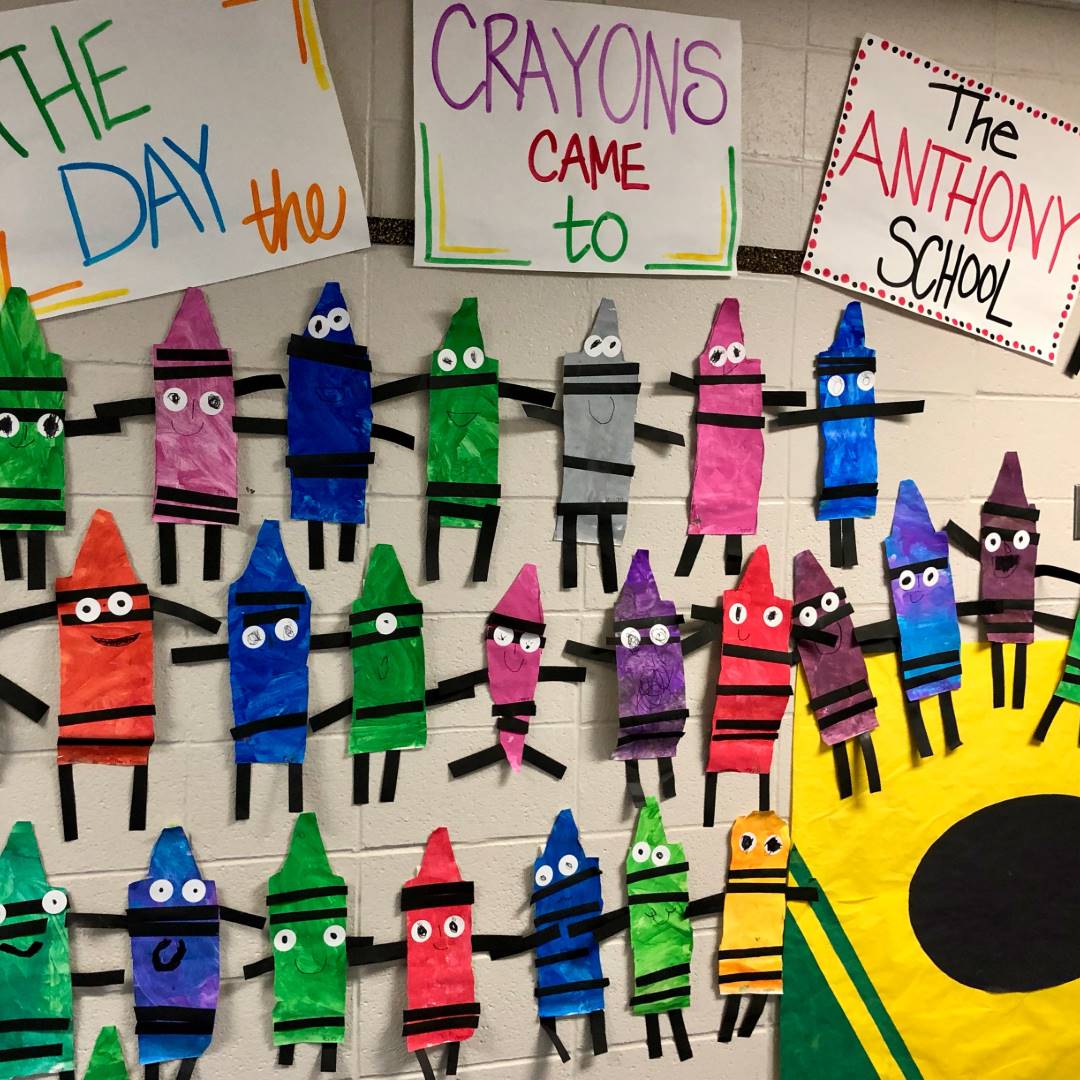 Crayon art